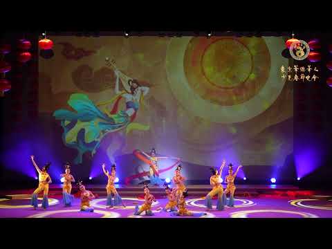 《梦敦煌》舞台画面——飞天造型舞蹈（视频封面）